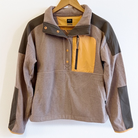 Prana Pink and Gray Women's Sweater - Picture 2 of 15